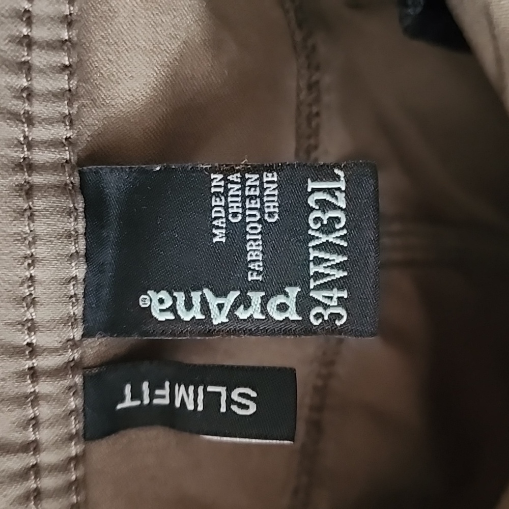 Men's Prana 5 pocket pants - size 34x32 - Picture 5 of 9